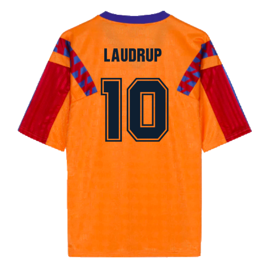 Meyba 1992 Barcelona Reissue Away Shirt (Laudrup 10)