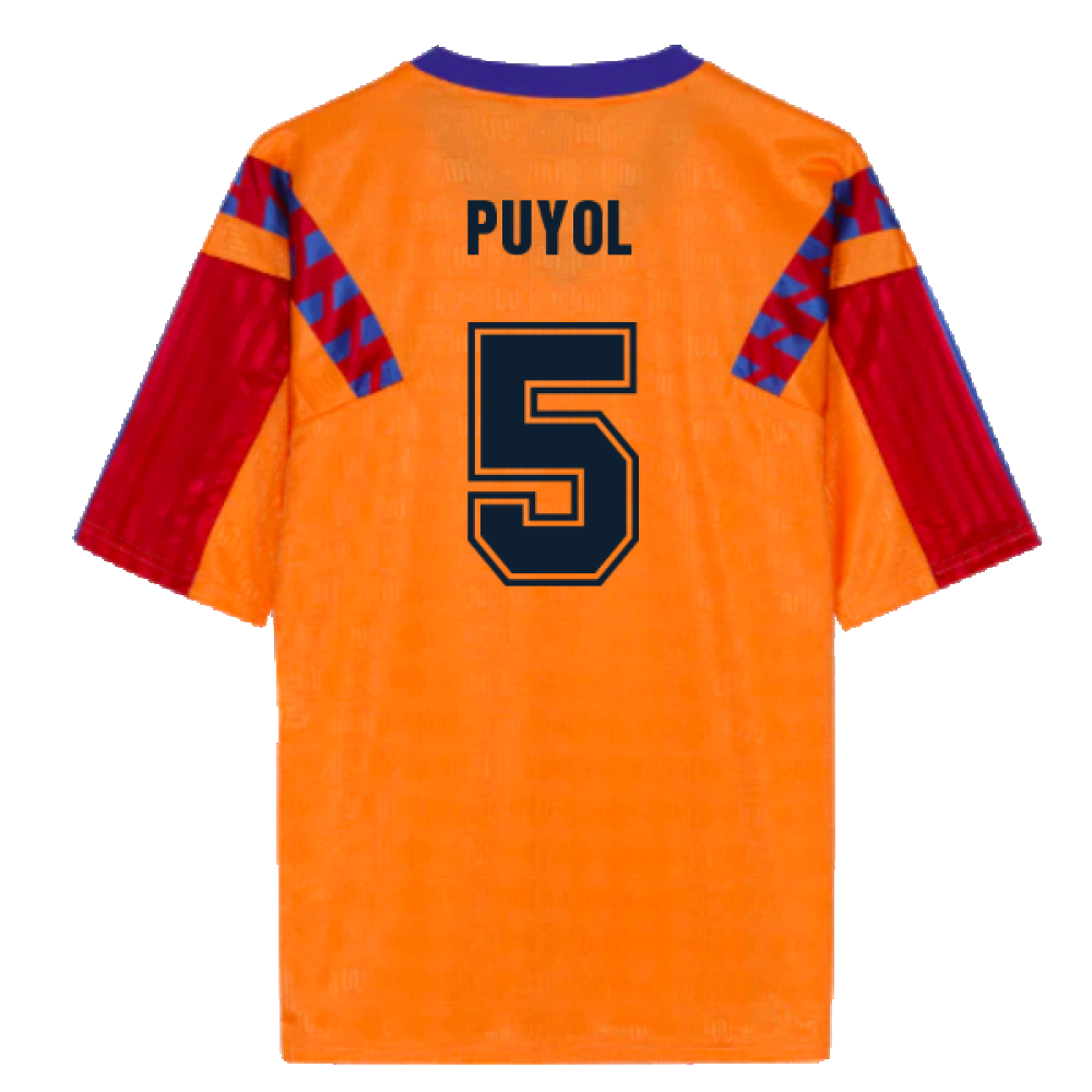 Meyba 1992 Barcelona Reissue Away Shirt (Puyol 5)
