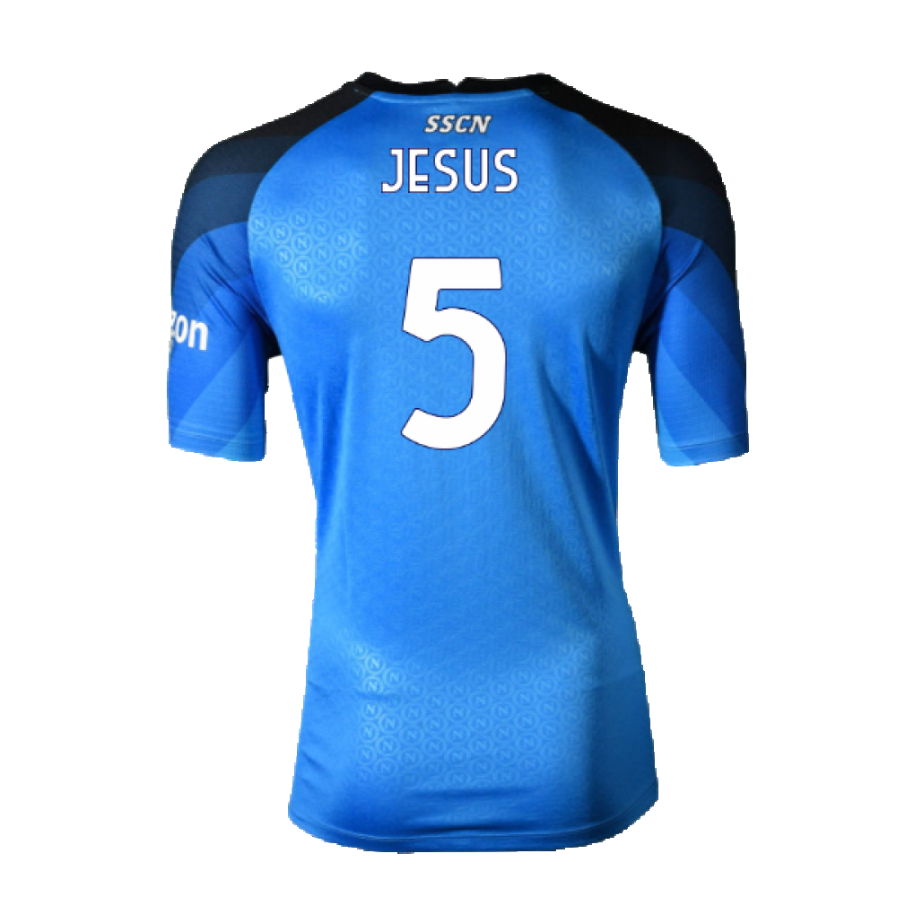 Napoli 2022-23 Home Shirt (S) (Very Good) (Jesus 5)