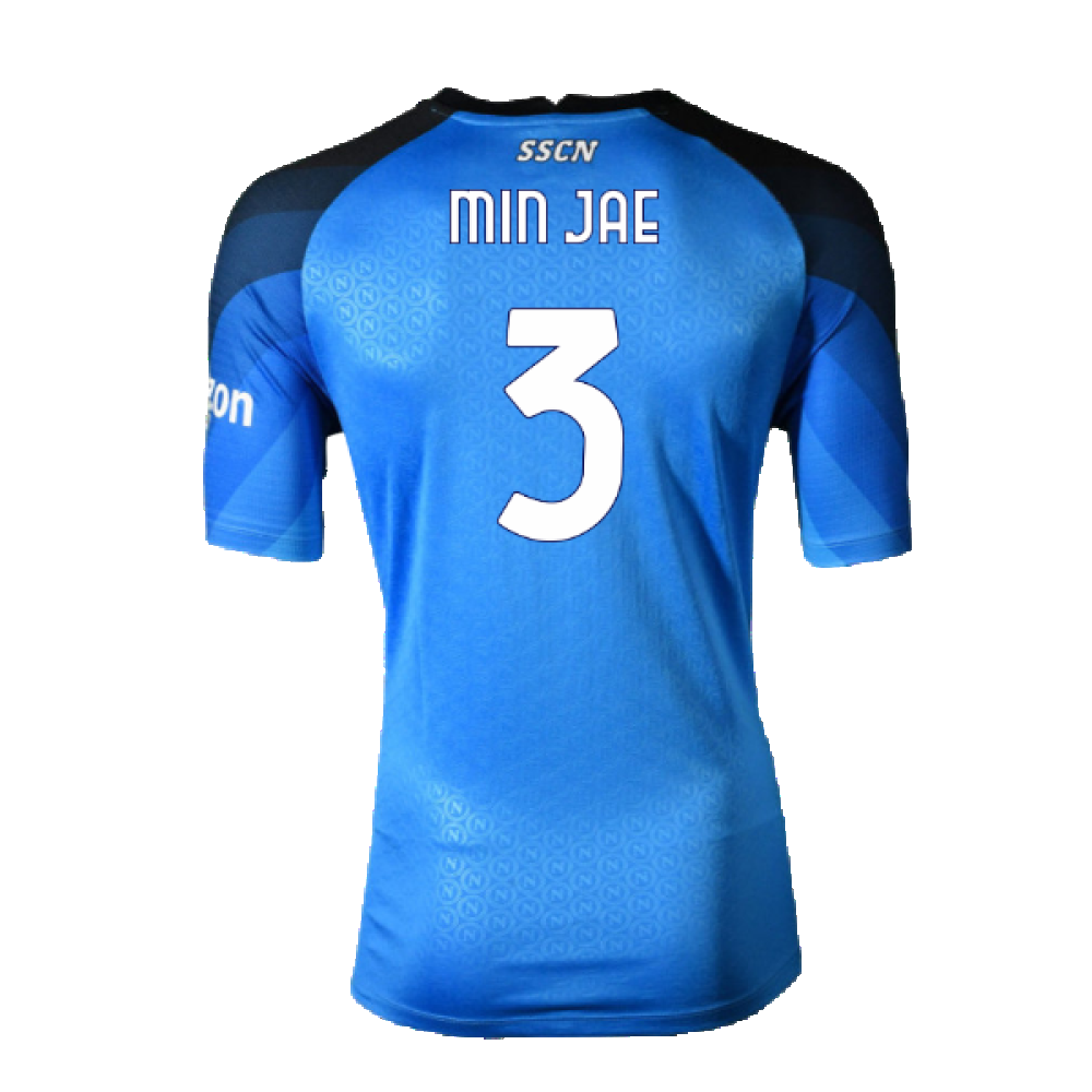 Napoli 2022-23 Home Shirt (M) (Good) (Min Jae 3)