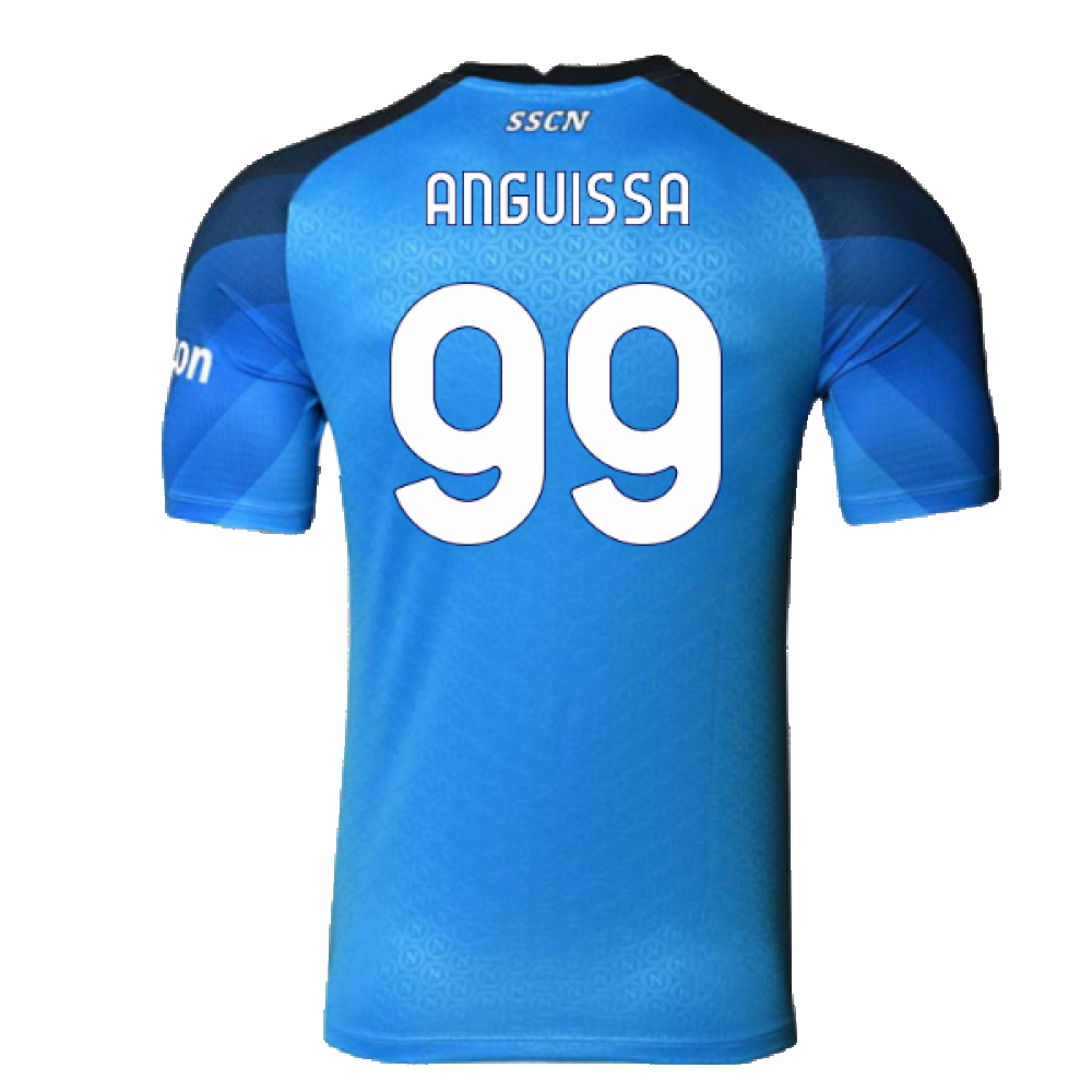 Napoli 2022-23 Player Issue Home Shirt (S) (Very Good) (Anguissa 99)