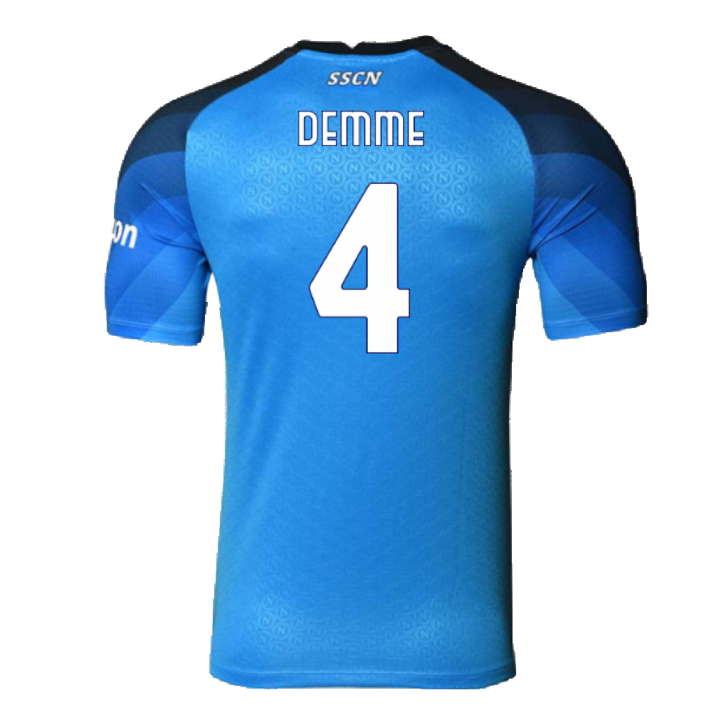 Napoli 2022-23 Player Issue Home Shirt (L) (Very Good) (Demme 4)