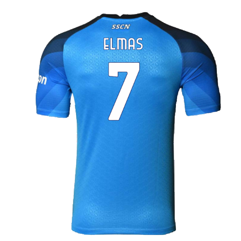 Napoli 2022-23 Player Issue Home Shirt (S) (Excellent) (Elmas 7)