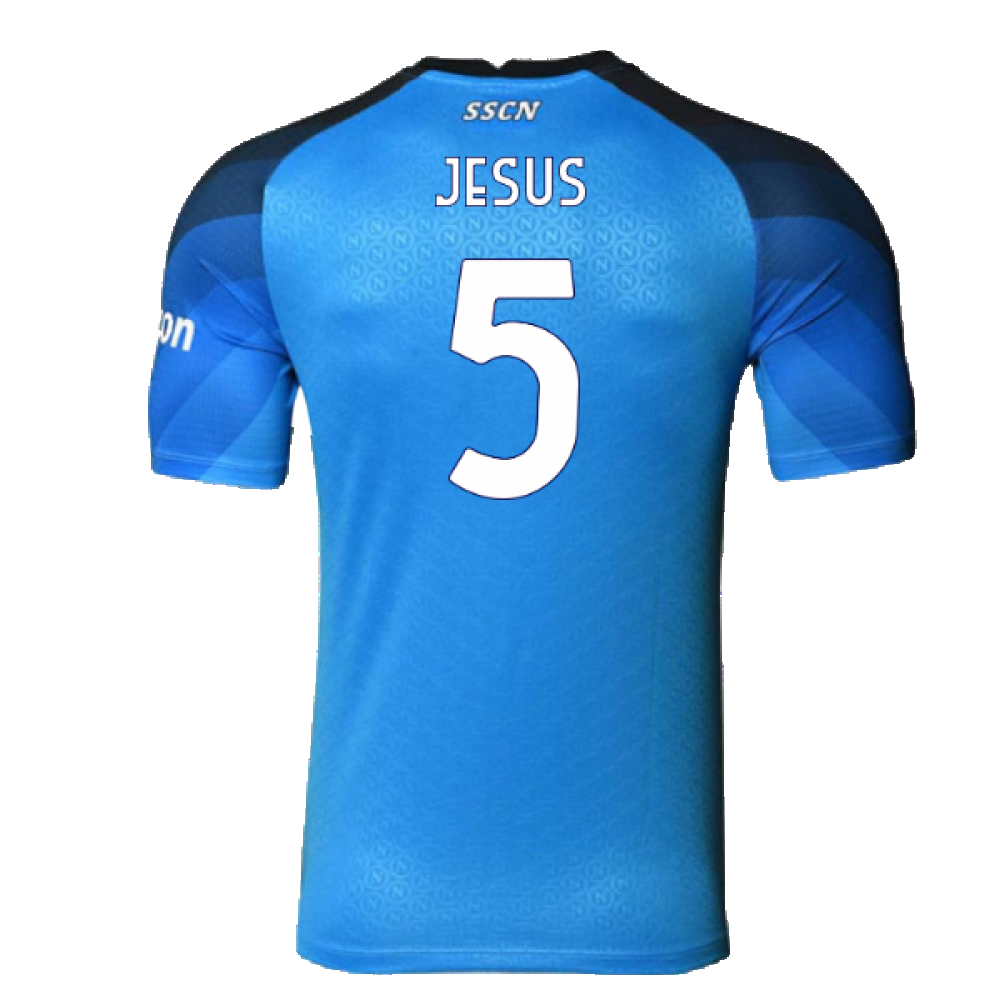 Napoli 2022-23 Player Issue Home Shirt (S) (Excellent) (Jesus 5)