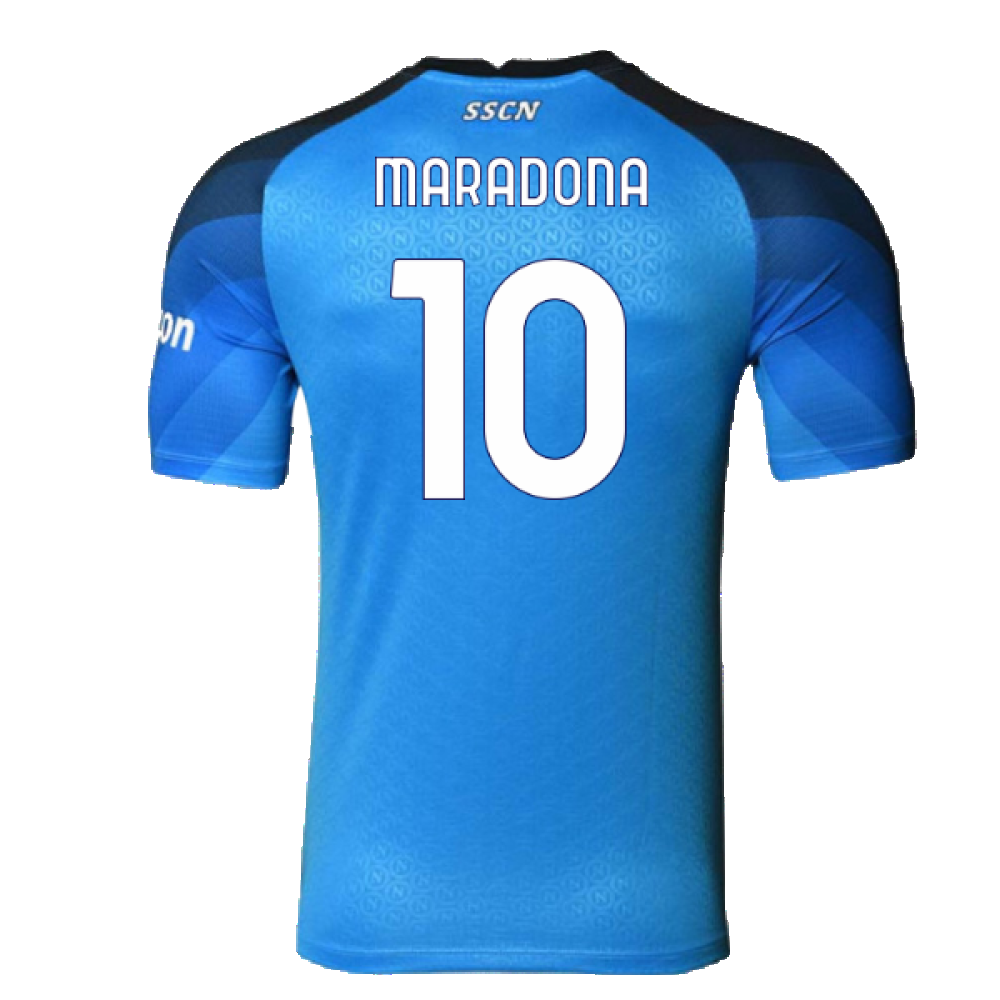 Napoli 2022-23 Player Issue Home Shirt (L) (Very Good) (Maradona 10)