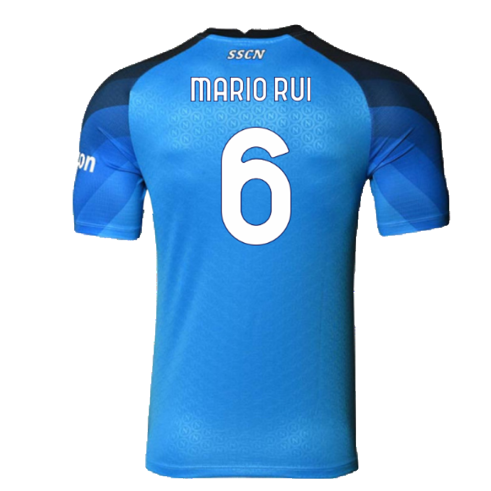 Napoli 2022-23 Player Issue Home Shirt (XXL) (Excellent) (Mario Rui 6)