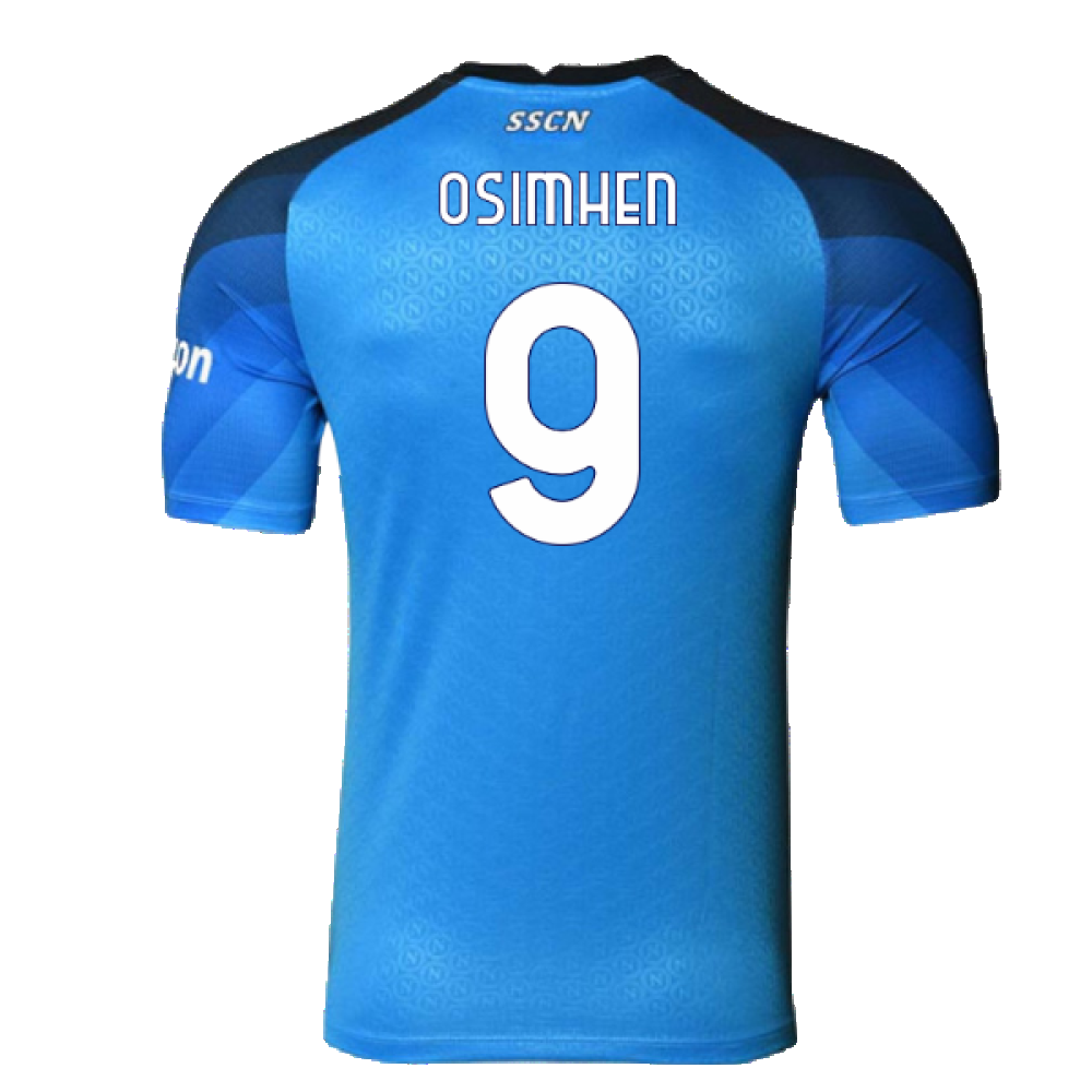 Napoli 2022-23 Player Issue Home Shirt (L) (Excellent) (Osimhen 9)