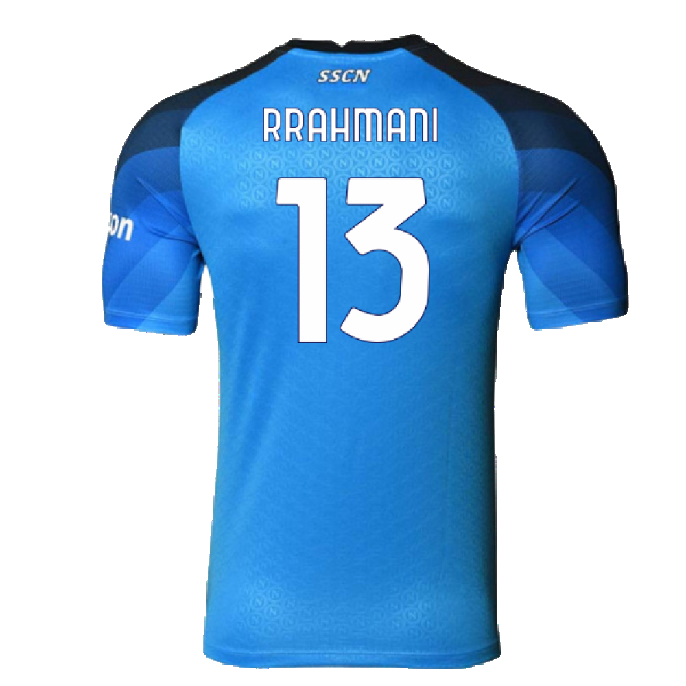 Napoli 2022-23 Player Issue Home Shirt (S) (Very Good) (Rrahmani 13)