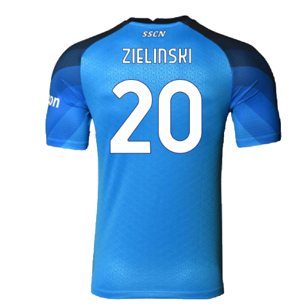 Napoli 2022-23 Player Issue Home Shirt (M) (Excellent) (Zielinski 20)