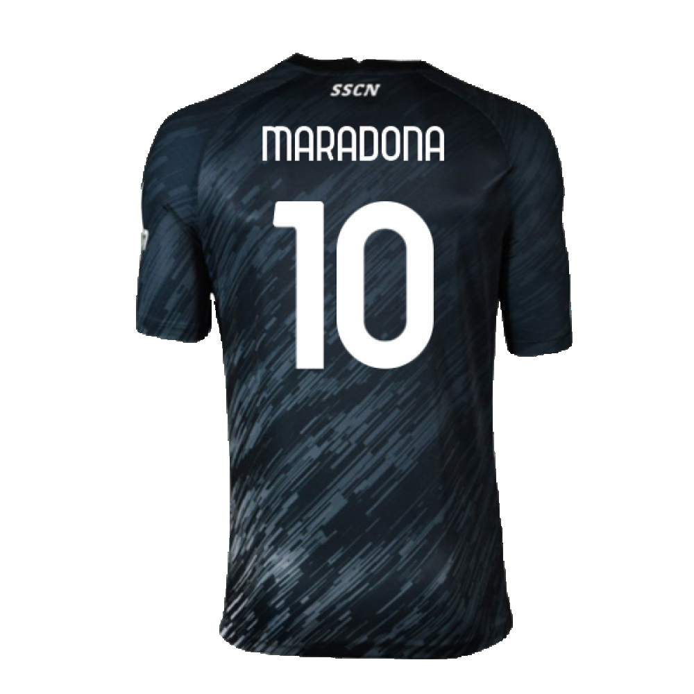 Napoli 2022-23 Third Shirt (L) (Excellent) (Maradona 10)