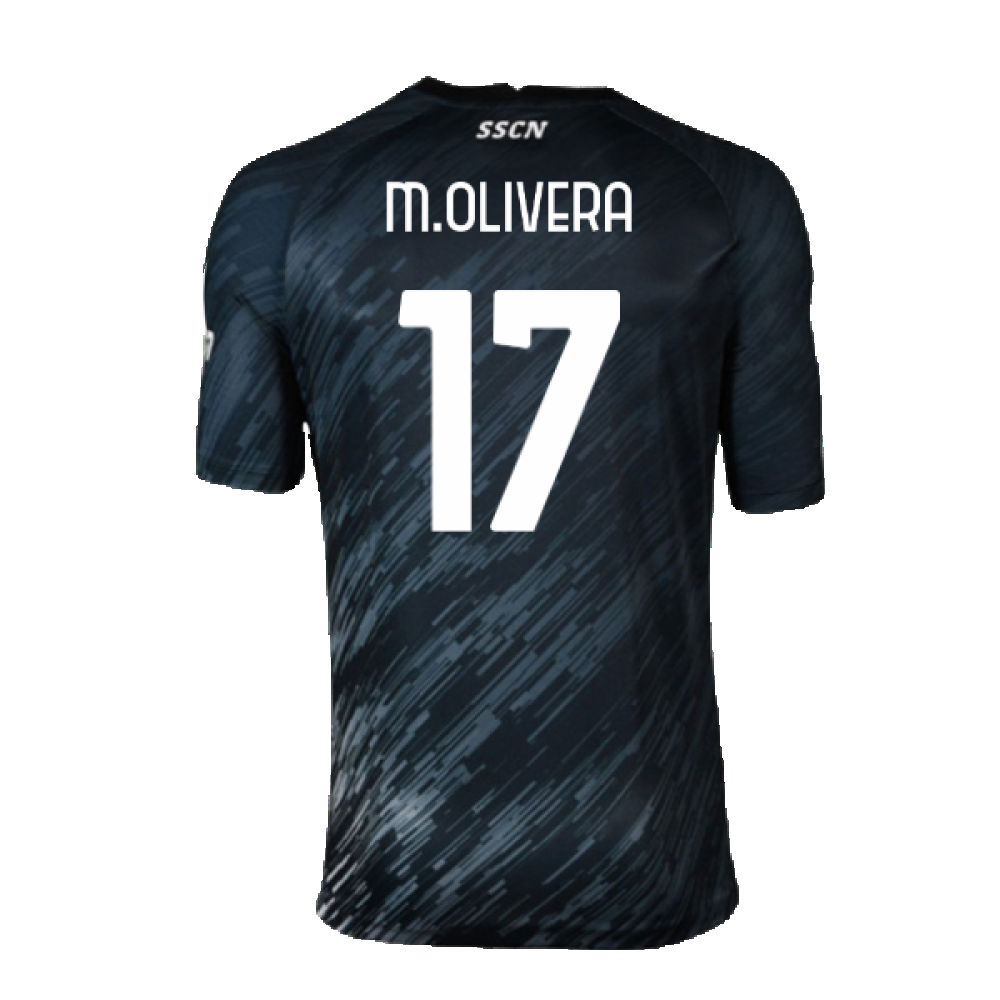 Napoli 2022-23 Third Shirt (M) (Excellent) (M.Olivera 17)