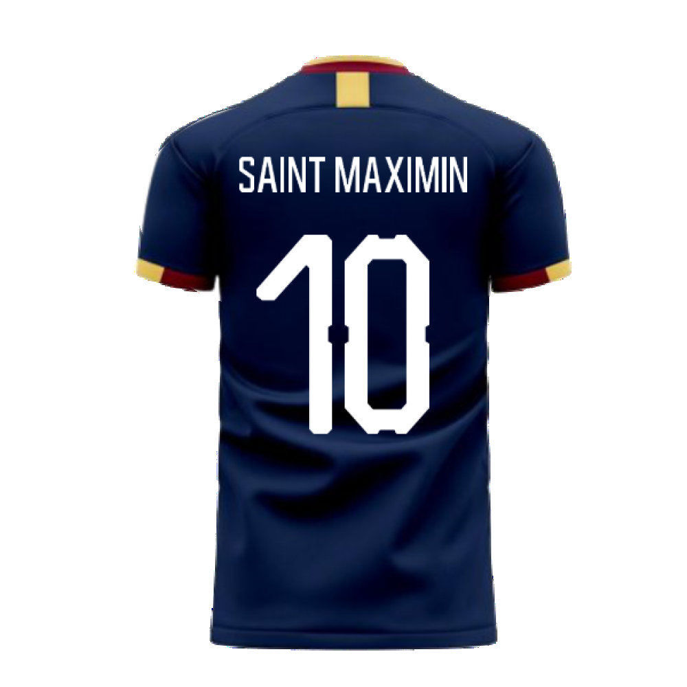  Newcastle 2024-2025 Away Concept Football Kit (Libero) (SAINT MAXIMIN 10) - Womens