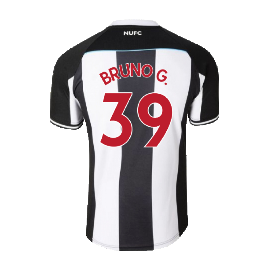 Newcastle United 2021-22 Home Shirt (M) (Mint) (BRUNO G. 39)