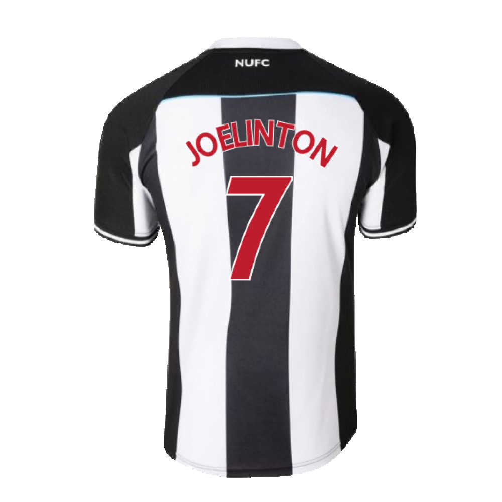 Newcastle United 2021-22 Home Shirt (M) (Mint) (JOELINTON 7)