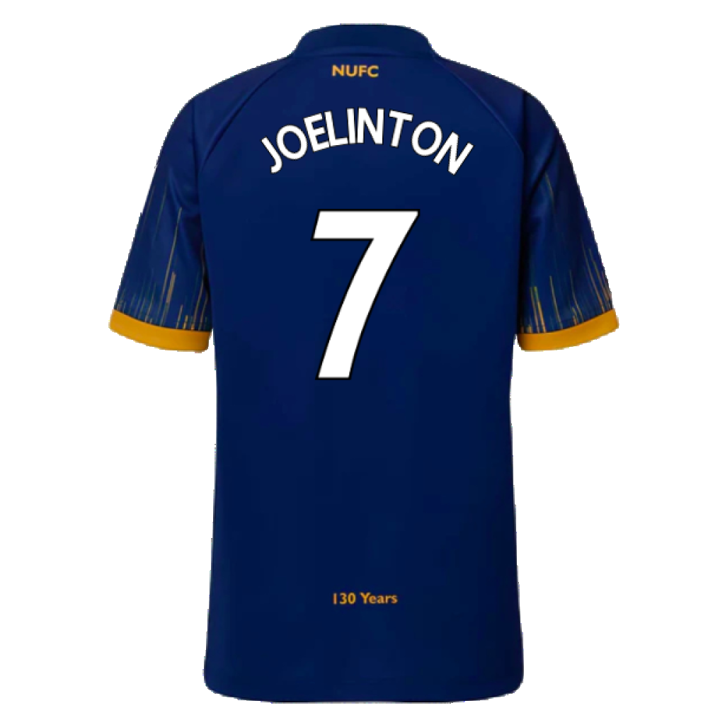 Newcastle United 2022-23 Away Shirt (Sponsorless) (L) (Excellent) (JOELINTON 7)