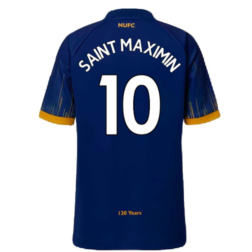 Newcastle United 2022-23 Away Shirt (Sponsorless) (M) (Excellent) (SAINT MAXIMIN 10)