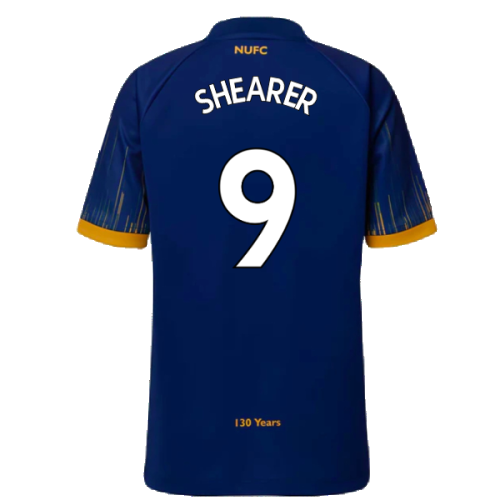 Newcastle United 2022-23 Away Shirt (Sponsorless) (XXL) (Excellent) (SHEARER 9)