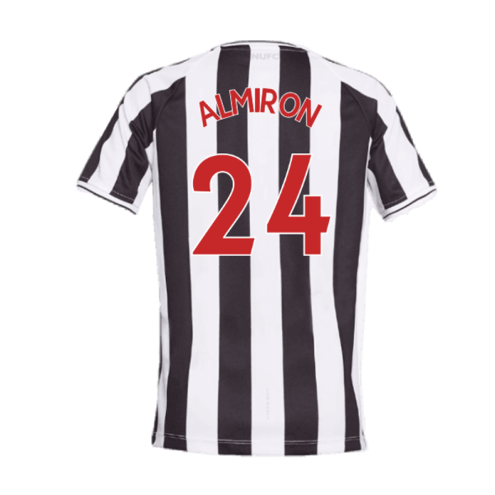 Newcastle United 2022-23 Home Shirt (Sponsorless) (L) (Excellent) (ALMIRON 24)