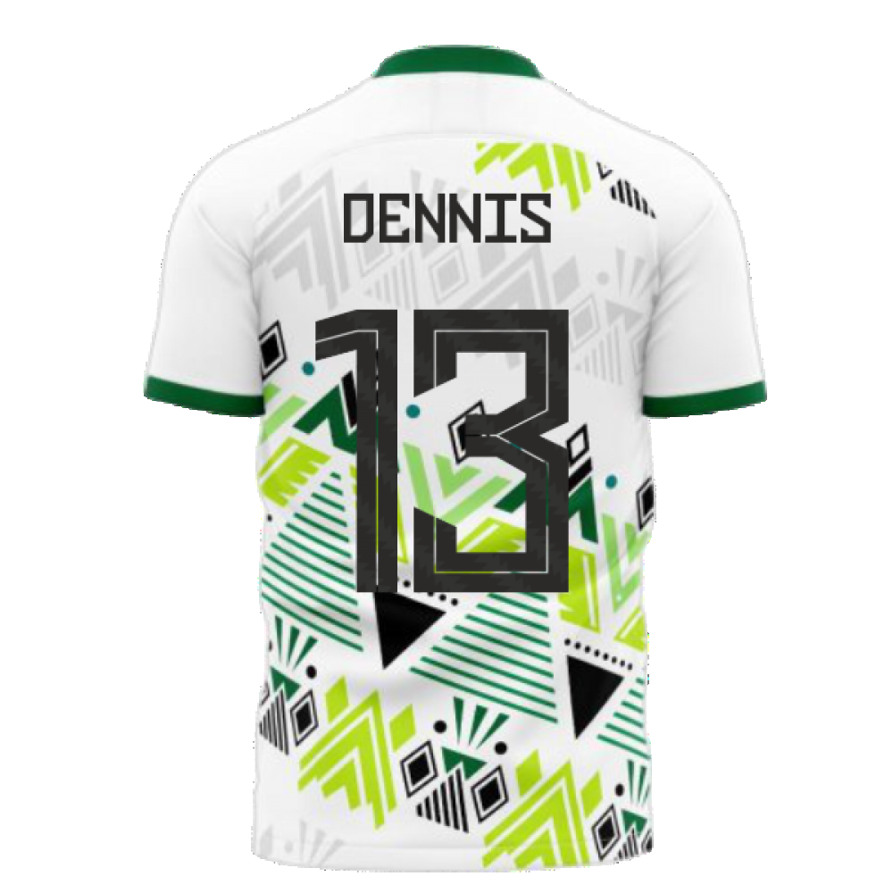  Nigeria 2024-2025 Away Concept Football Kit (Libero) (DENNIS 13) - Womens