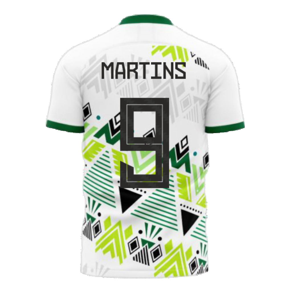  Nigeria 2024-2025 Away Concept Football Kit (Libero) (MARTINS 9) - Womens