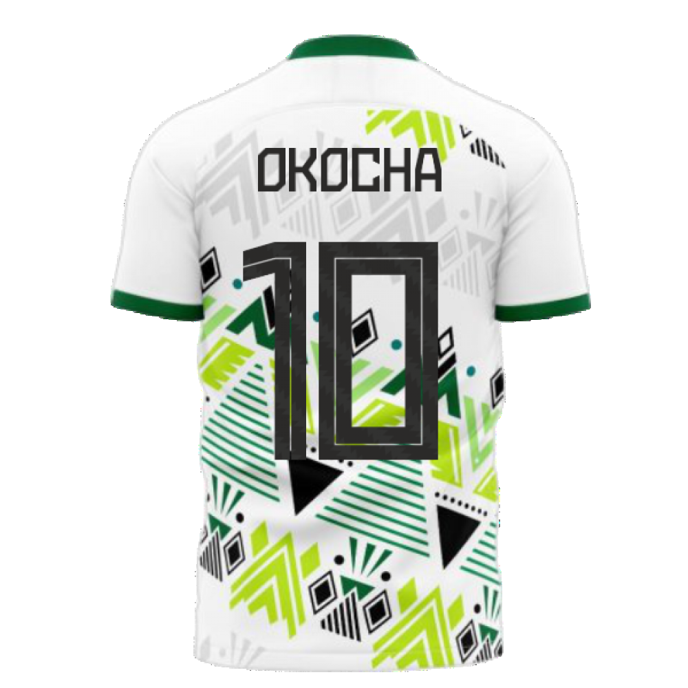 Nigeria 2024-2025 Away Concept Football Kit (Libero) (OKOCHA 10)