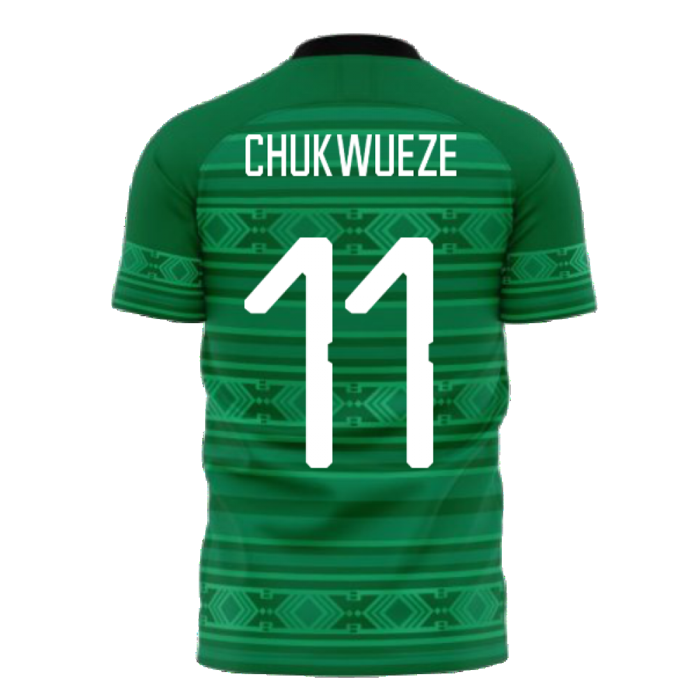 Nigeria 2020-2021 Home Concept Kit (Fans Culture) (CHUKWUEZE 11)