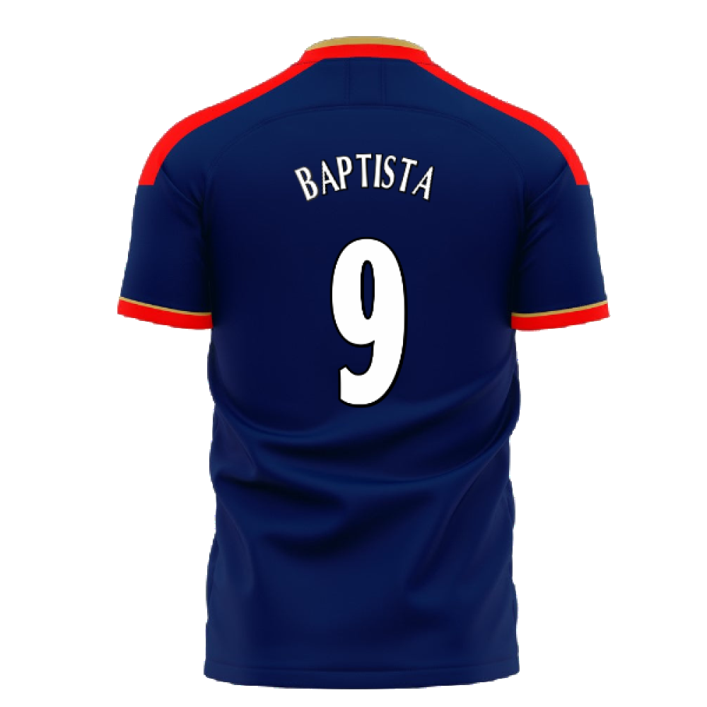 North London Reds 2006 Style Away Concept Shirt (Libero) (Baptista 9)