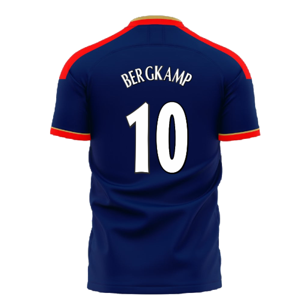 North London Reds 2006 Style Away Concept Shirt (Libero) (Bergkamp 10)