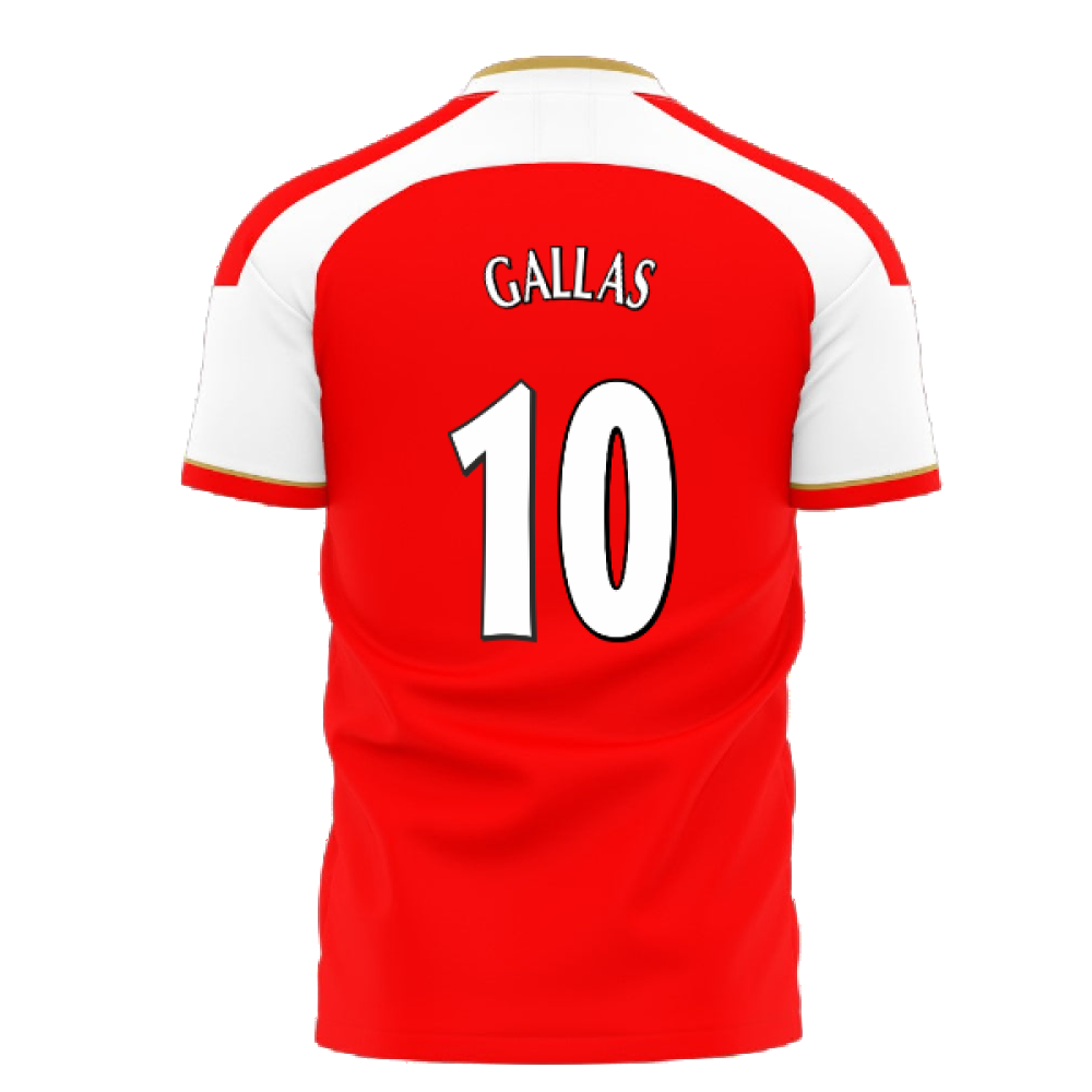 North London Reds 2006 Style Home Concept Shirt (Libero) (Gallas 10)