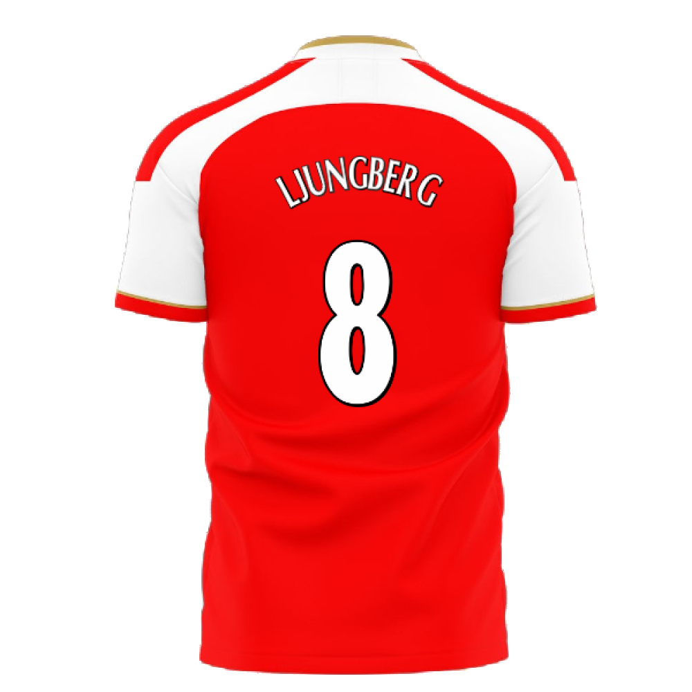 North London Reds 2006 Style Home Concept Shirt (Libero) (Ljungberg 8)