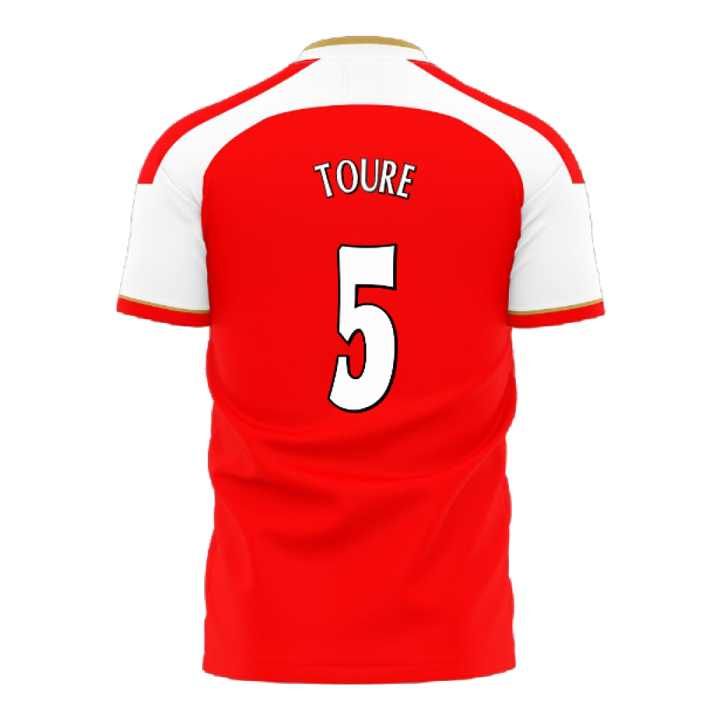 North London Reds 2006 Style Home Concept Shirt (Libero) (Toure 5)