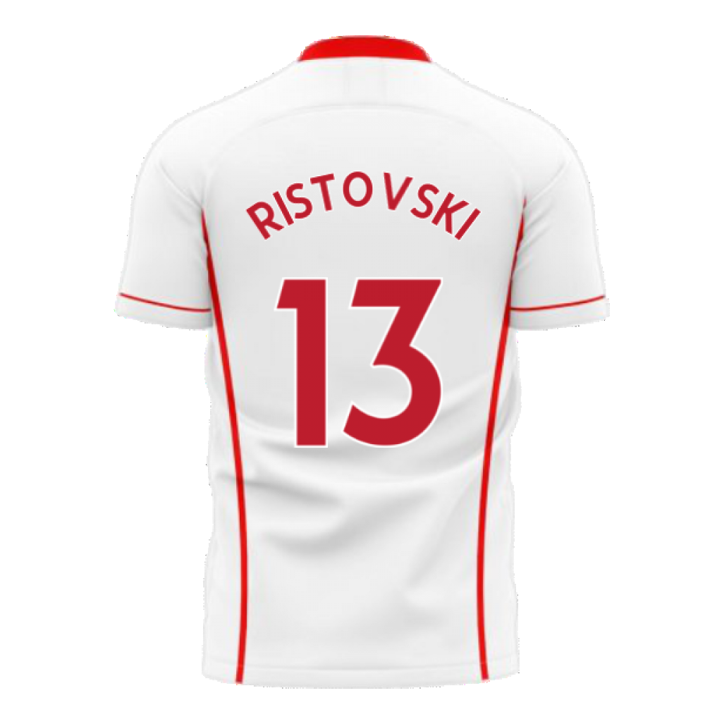  North Macedonia 2024-2025 Away Concept Shirt (Libero) (RISTOVSKI 13)