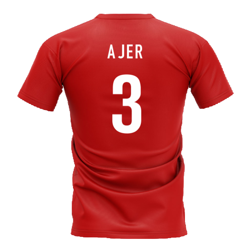 Norway Team T-Shirt - Red (Ajer 3)