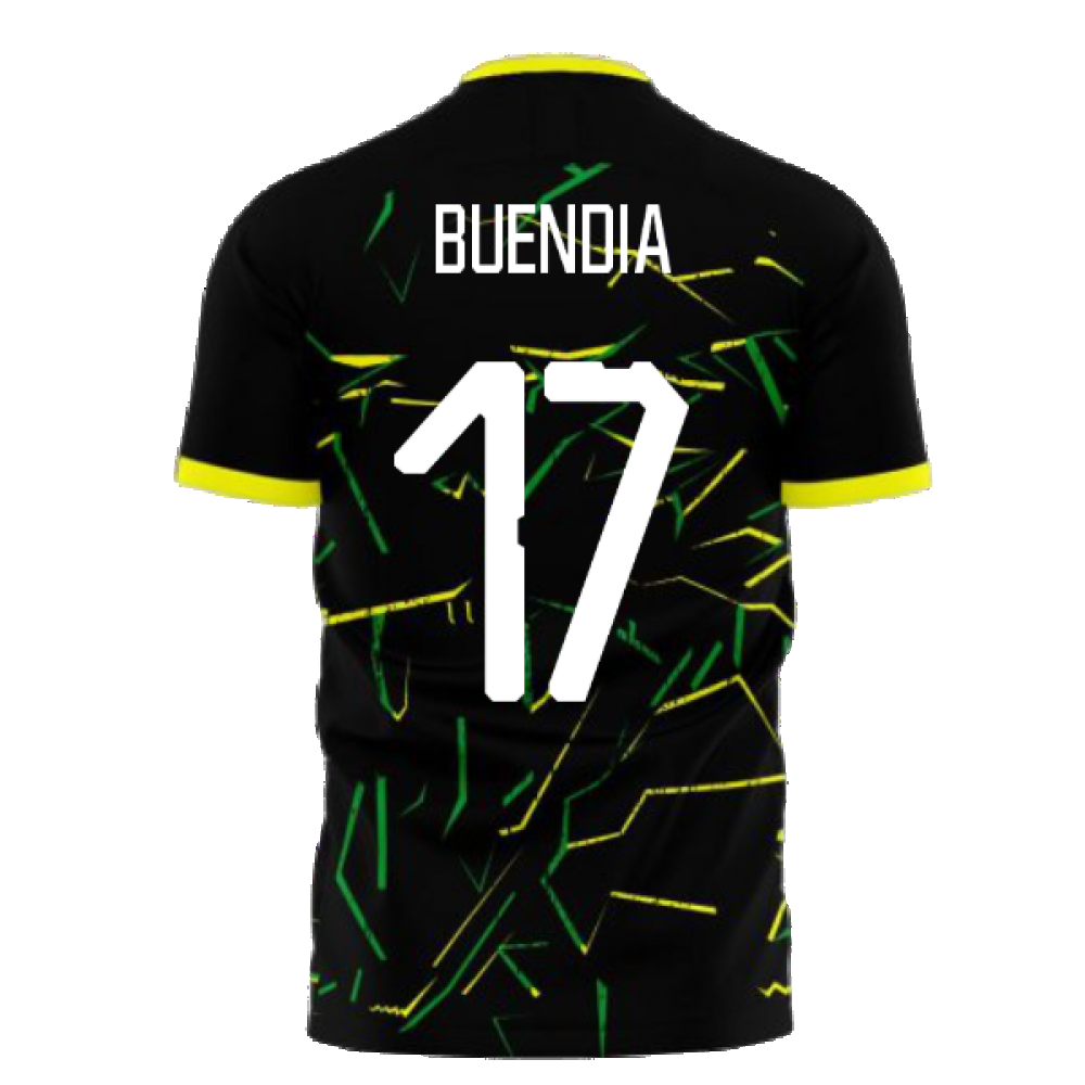 Norwich 2024-2025 Away Concept Football Kit (Libero) (Buendia 17)