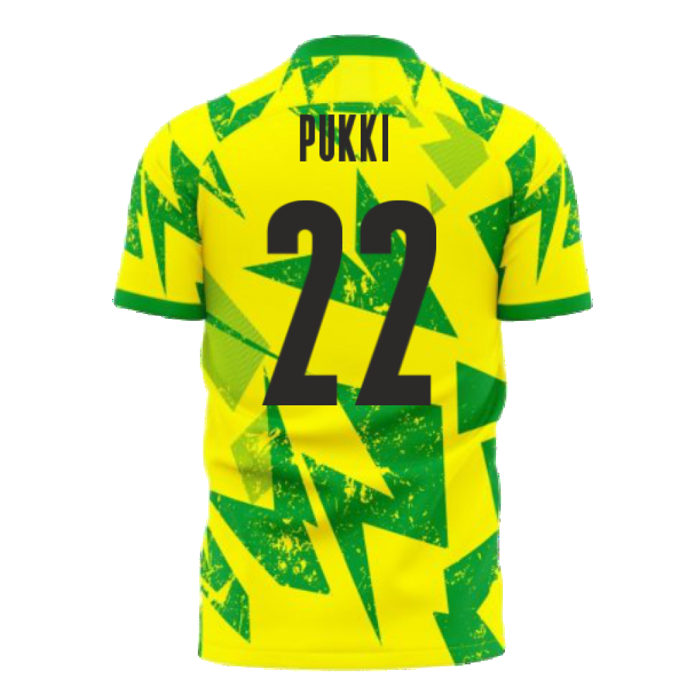 Norwich 2024-2025 Home Concept Football Kit (Libero) (Pukki 22)