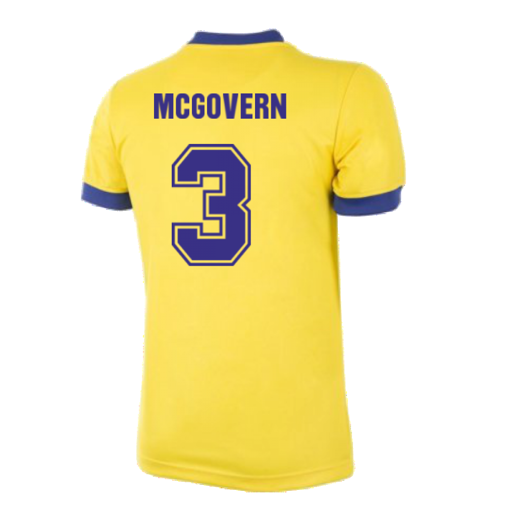 Nottingham Forest 1979-1980 Away Retro Football Shirt (McGovern 4)