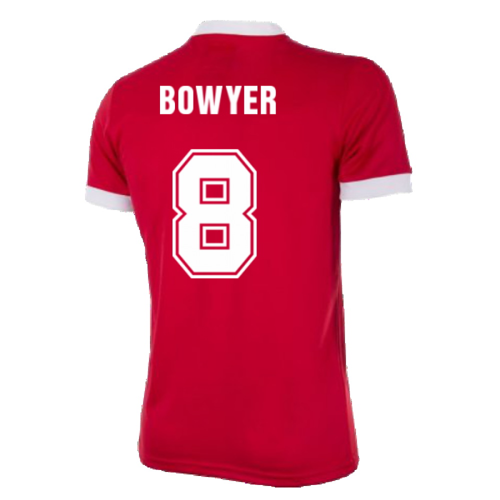 Nottingham Forest 1979 European Cup Final Retro Football Shirt (Bowyer 8)