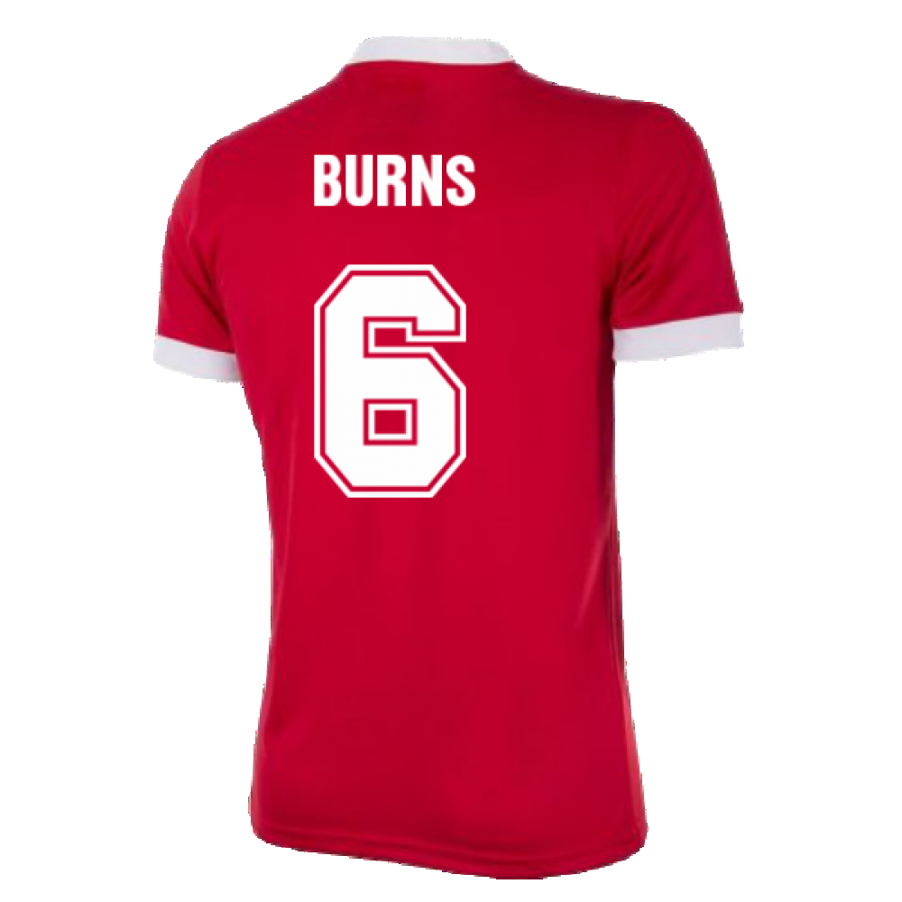 Nottingham Forest 1979 European Cup Final Retro Football Shirt (Burns 6)