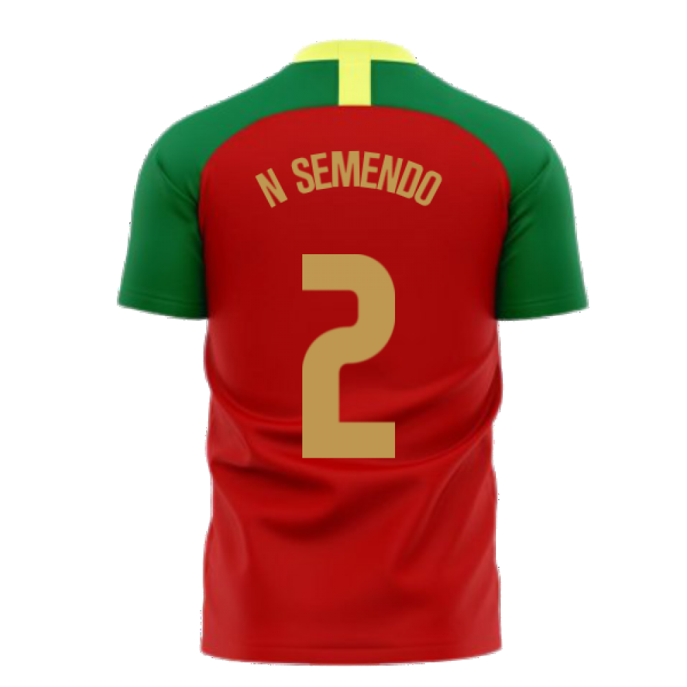 Portugal 2024-2025 Home Concept Football Kit (Airo) (N.SEMENDO 2)