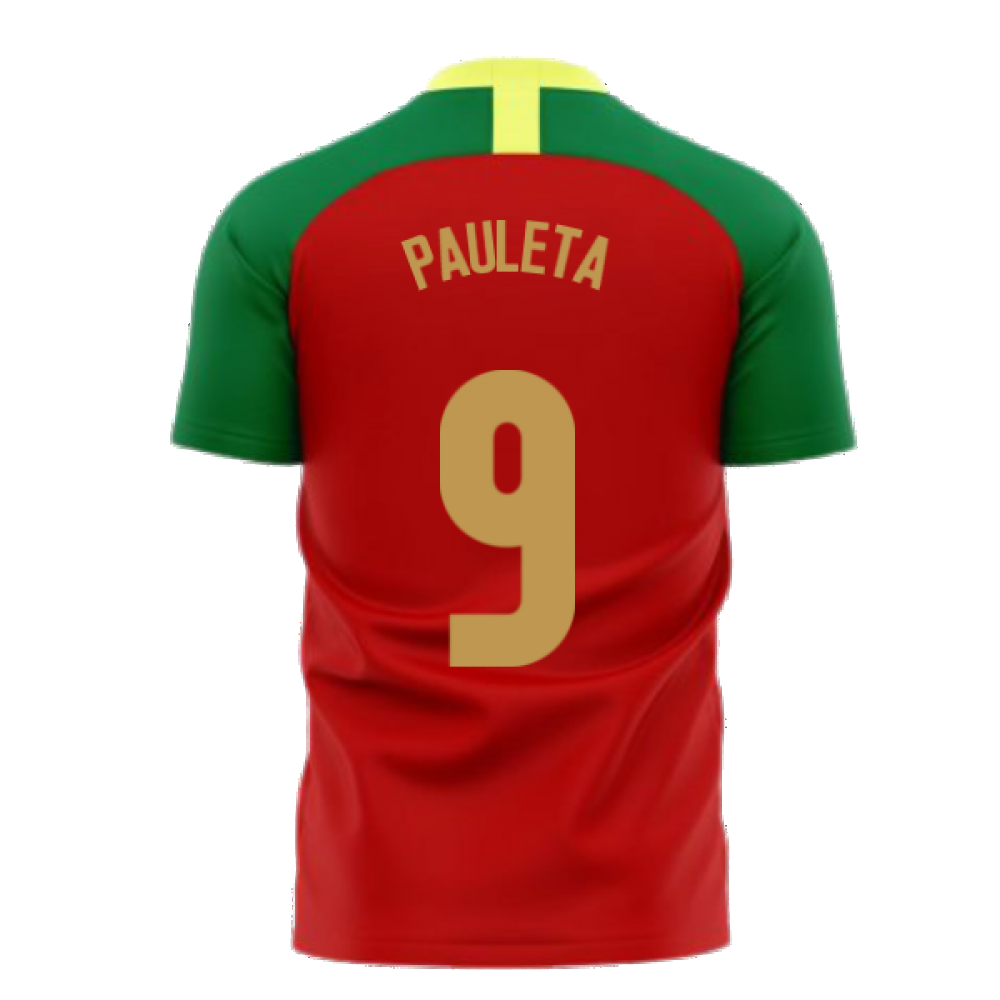 Portugal 2024-2025 Home Concept Football Kit (Airo) (PAULETA 9)