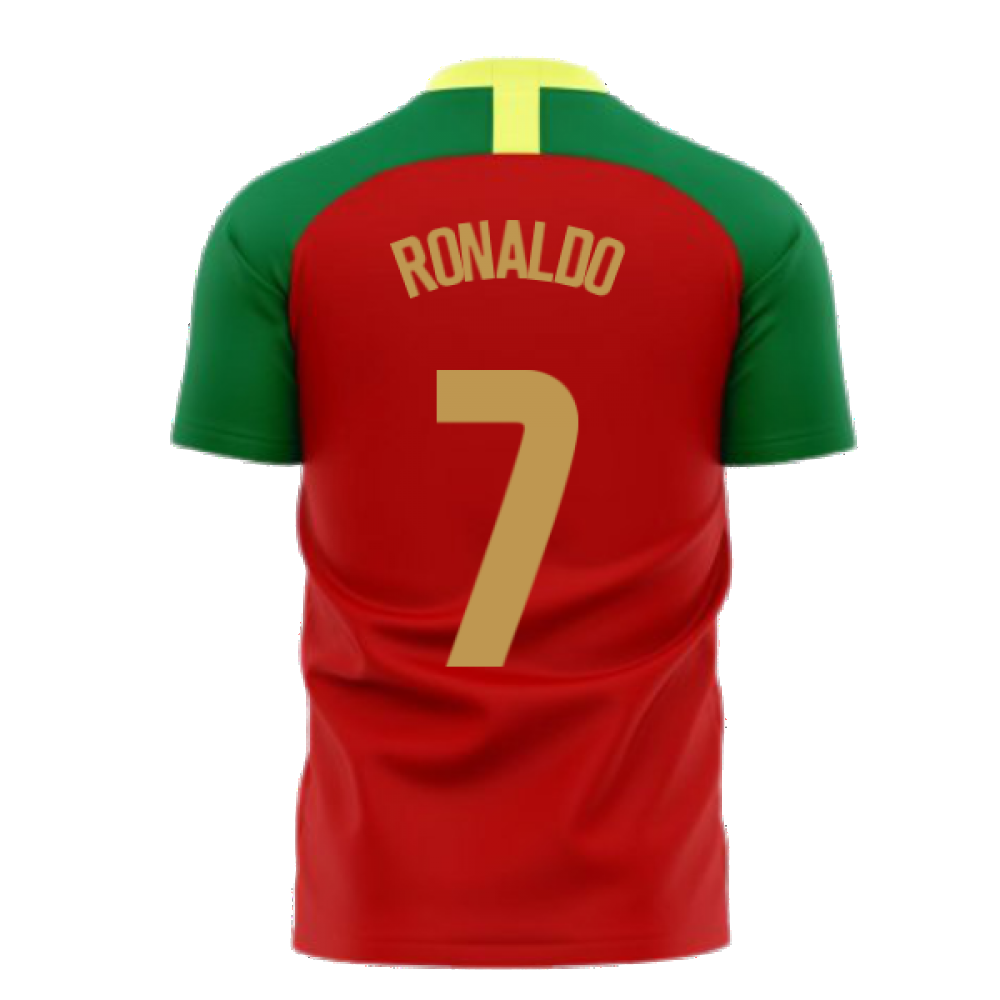 Portugal 2024-2025 Home Concept Football Kit (Airo) (RONALDO 7)