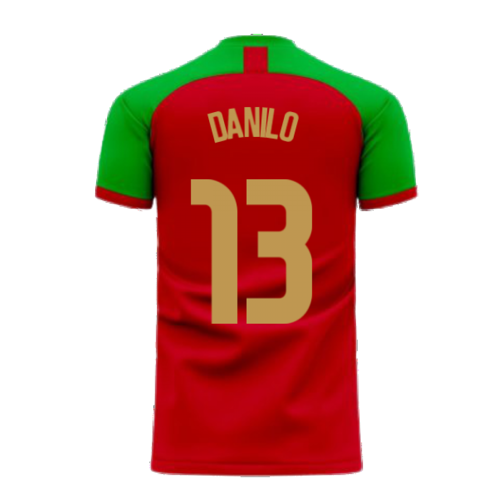 Portugal 2020-2021 Home Concept Football Kit (Fans Culture) (DANILO 13)