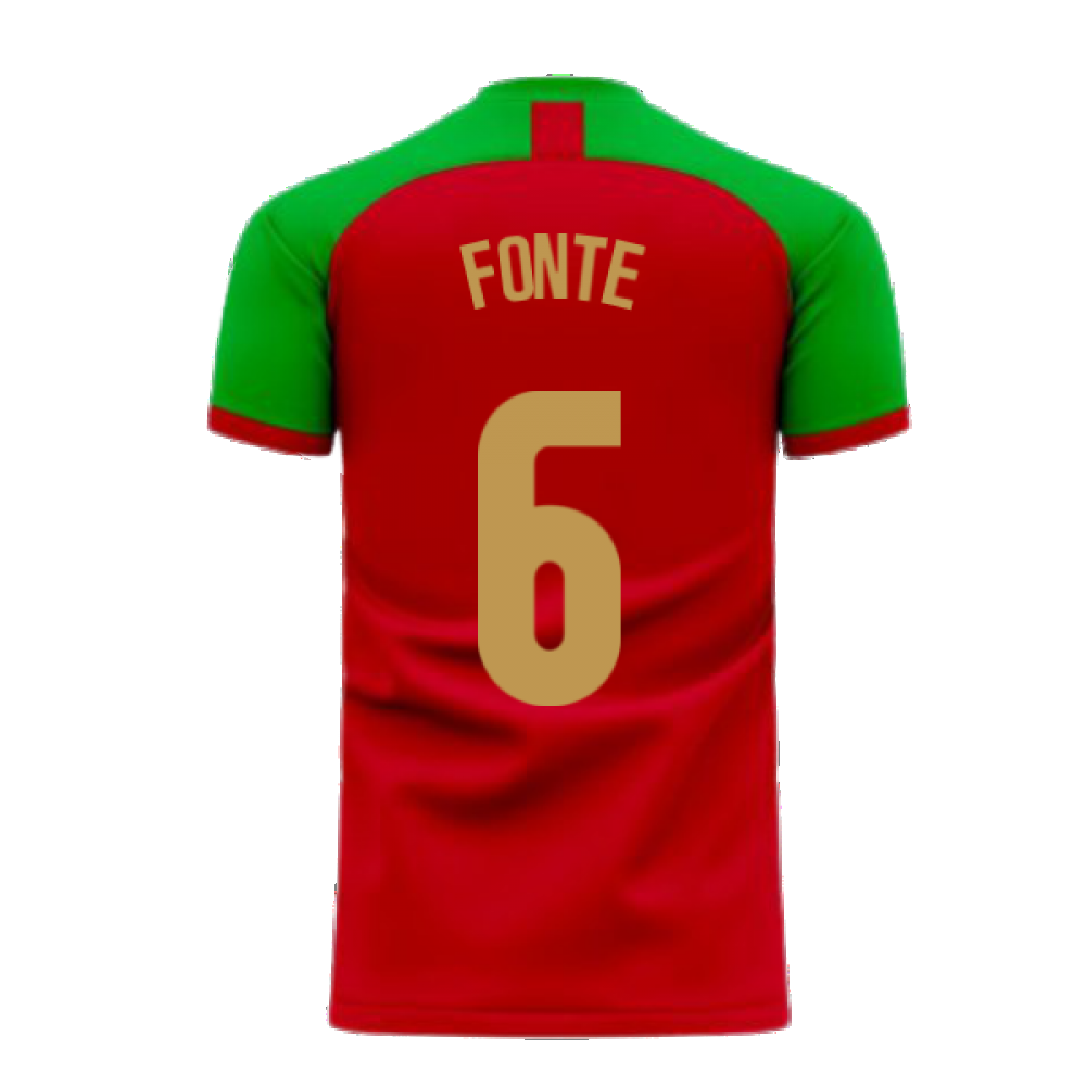 Portugal 2020-2021 Home Concept Football Kit (Fans Culture) (Fonte 6)