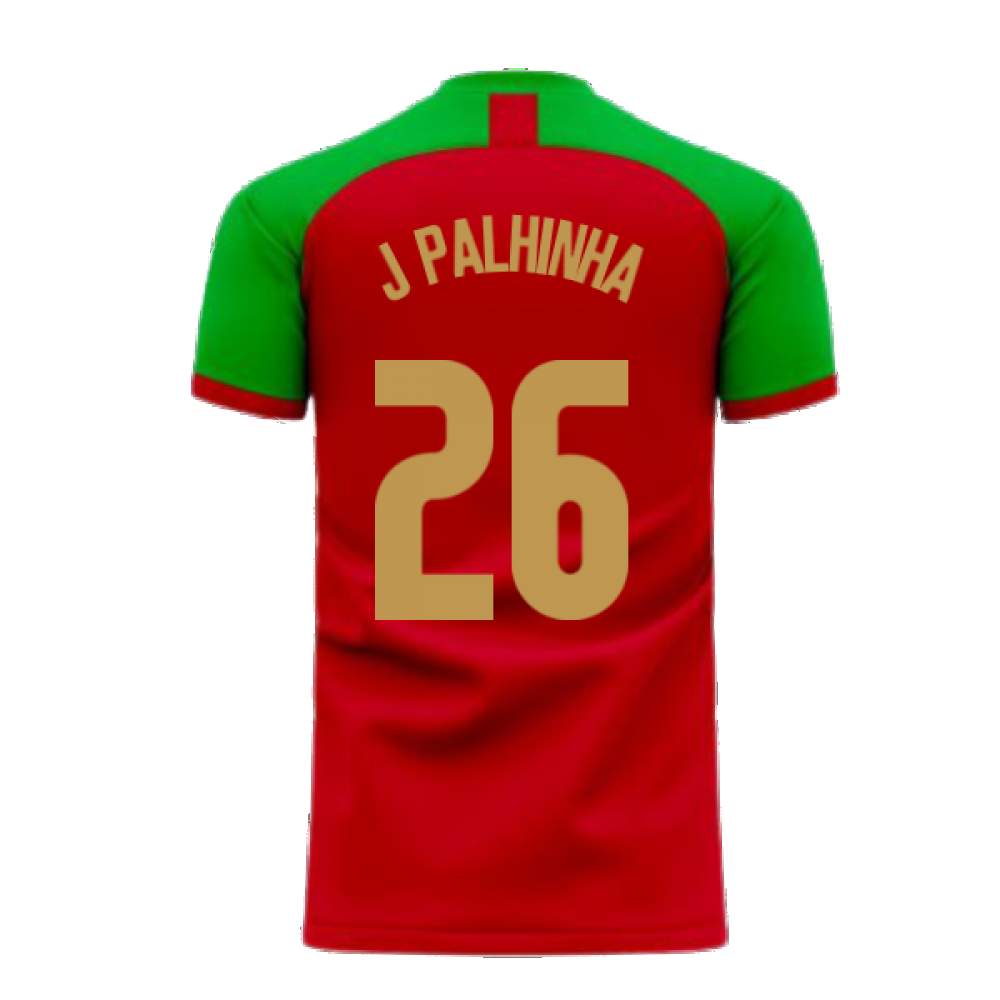 Portugal 2020-2021 Home Concept Football Kit (Fans Culture) (J.PALHINHA 26)