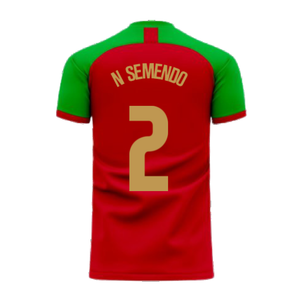 Portugal 2020-2021 Home Concept Football Kit (Fans Culture) (N.SEMENDO 2)