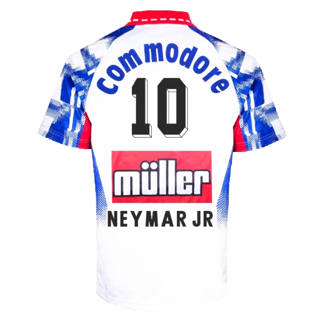 PSG 1992 Home Retro Football Shirt (NEYMAR JR 10)