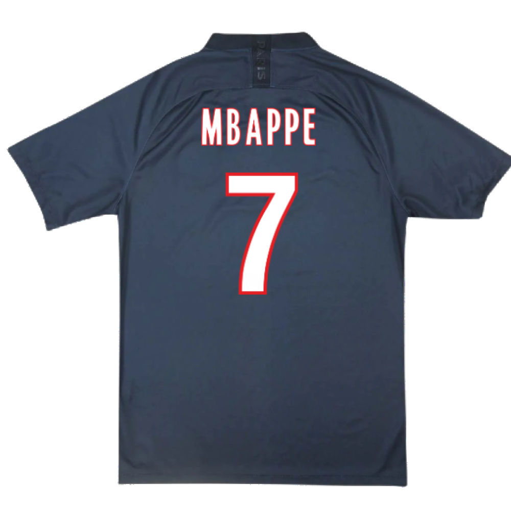 PSG 2019-20 Fourth Shirt (S) (MBAPPE 7) (BNWT)