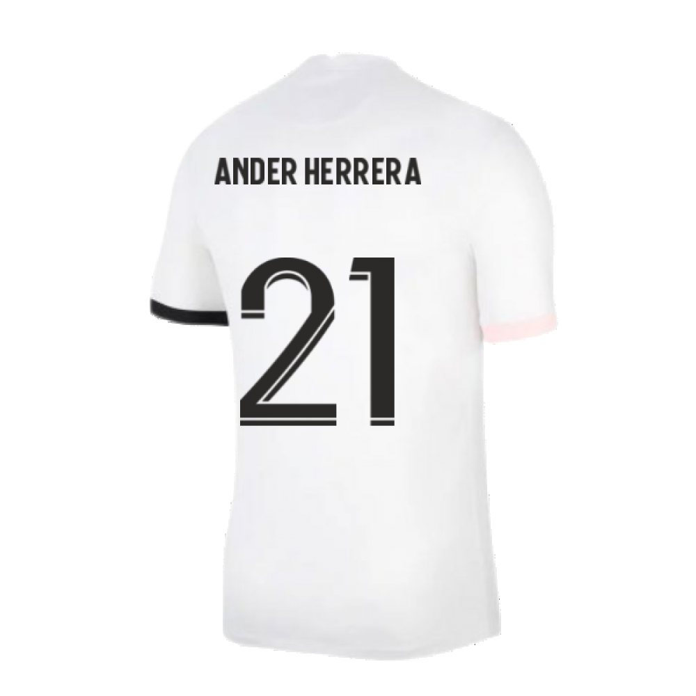 PSG 2021-2022 Away Shirt (Kids) (ANDER HERRERA 21)