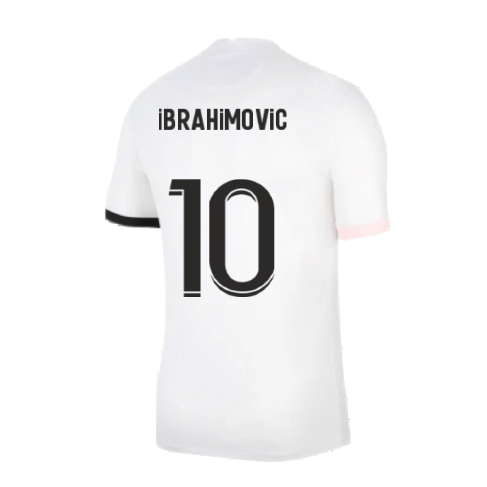 PSG 2021-2022 Away Shirt (Kids) (IBRAHIMOVIC 10)