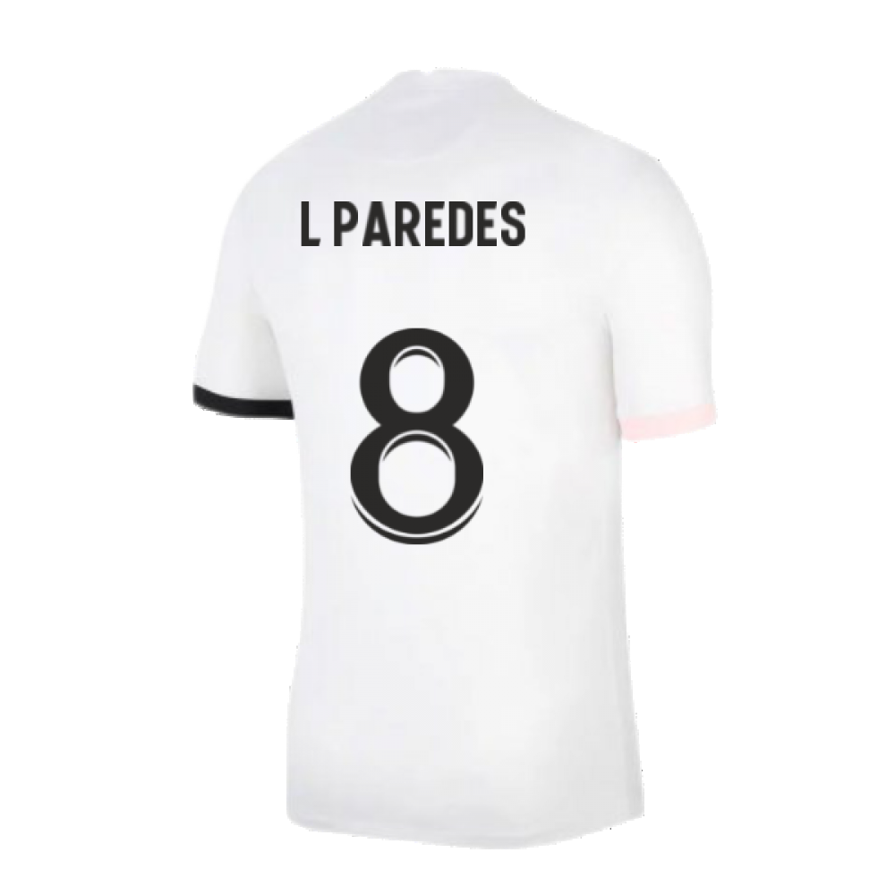 PSG 2021-2022 Away Shirt (Kids) (L PAREDES 8)